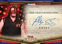 2010 TNA Icons Abyss Autograph