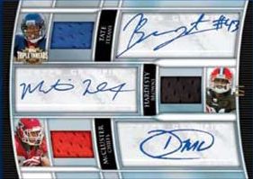 2010 Triple Threads Jersey Auto Combos