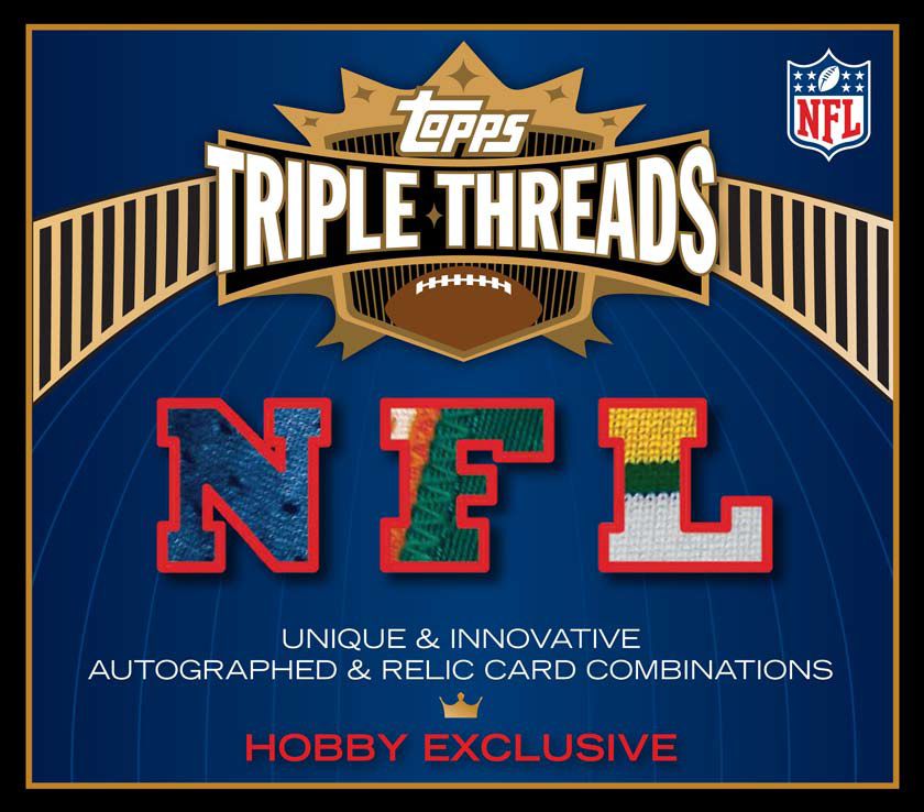 2010 Topps Triple Threads Football Hobby Box