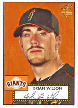 2006 Topps '52 Style Brian Wilson Rookie RC Card