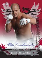 2010 Leaf MMA Fedor Emelianenko Autograph
