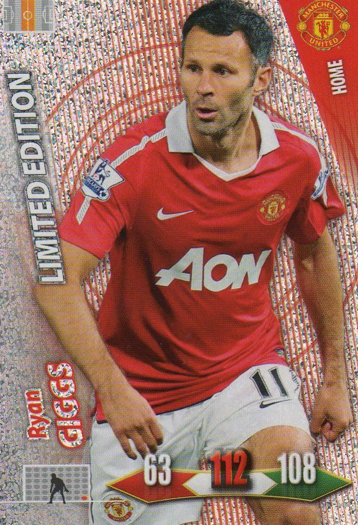 2010-11 Panini Adrenalyn Ryan Giggs Limited Edition 