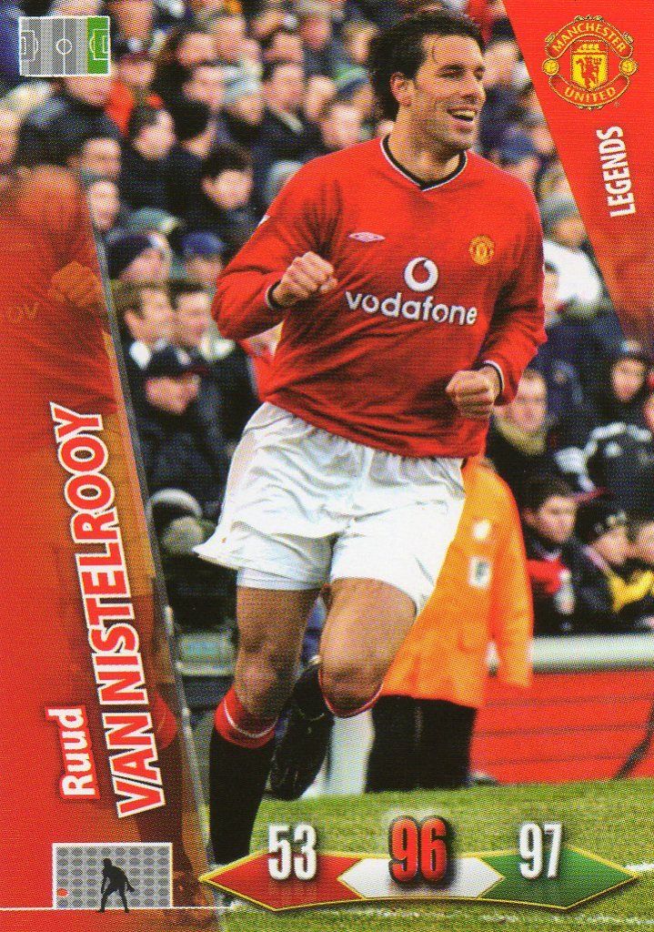 2010-11 Manchester United Adrenalyn Ruud Van Nisterooy