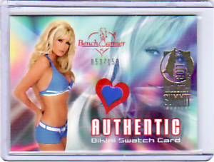 2004 Bench Warmer Brande Roderick Bikini Swatch Card