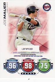 2010 Topps Attax Joe Mauer