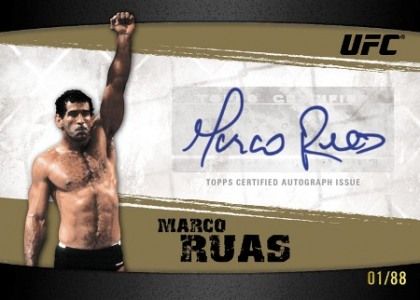 2010 Topps UFC Knockout Marco Ruas Autograph