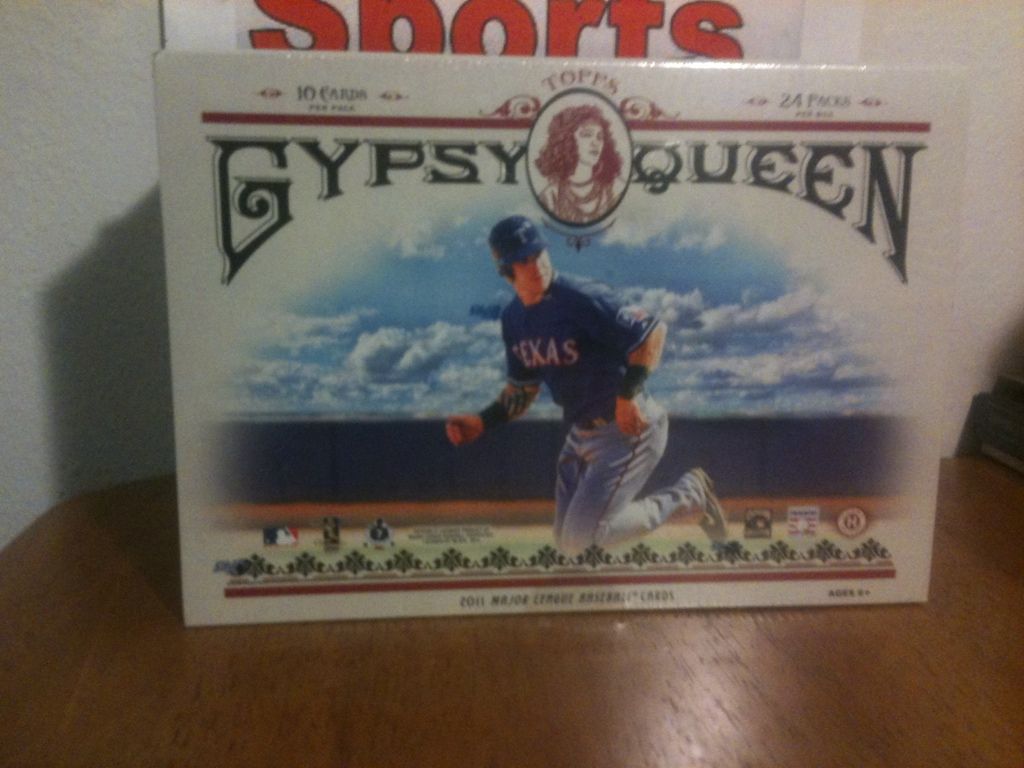 2011 Topps Gypsy Queen Baseball Box Photo