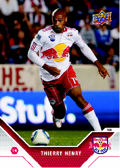 2011 Upper Deck Thierry Henry Soccer Card