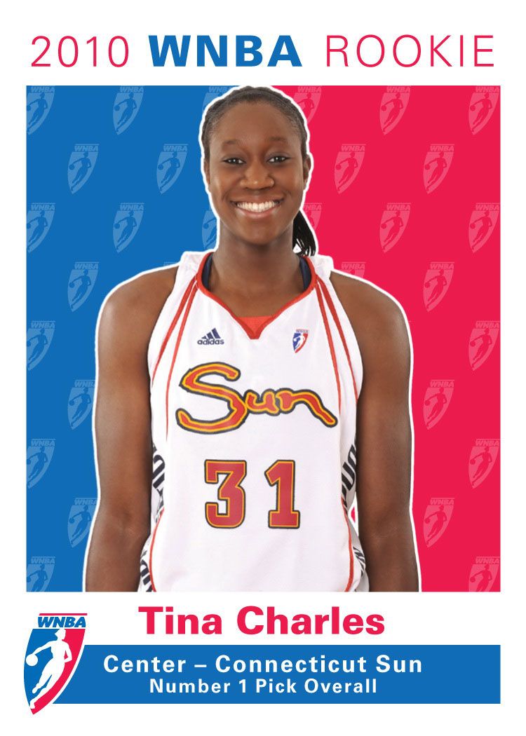 2010 Rittenhouse WNBA Tina Charles Rookie RC 