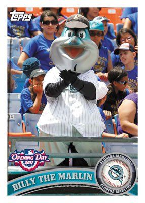 2011 Topps Opening Day Billy The Marlin