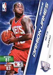 2010-11 Adrenalyn NBA Series 2 Damion James RC Free Code