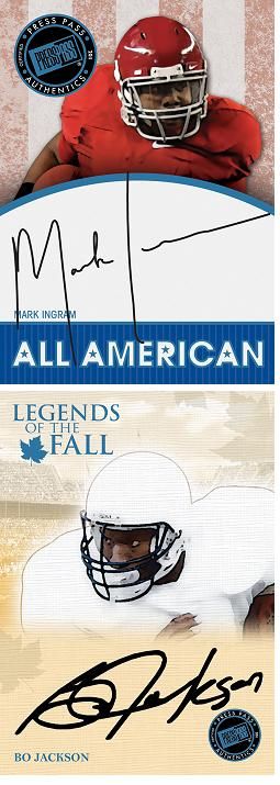 2011 Press Pass Legends Mark Ingram Autograph