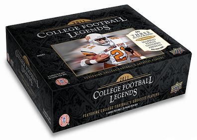 2011 UD College Football Legends Hobby Box