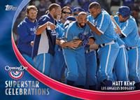 2012 Topps Opening Day Superstar Celebrations Matt Kemp