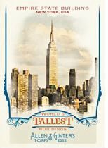 2012 Topps Allen & Ginter Worlds Tallest Buildings