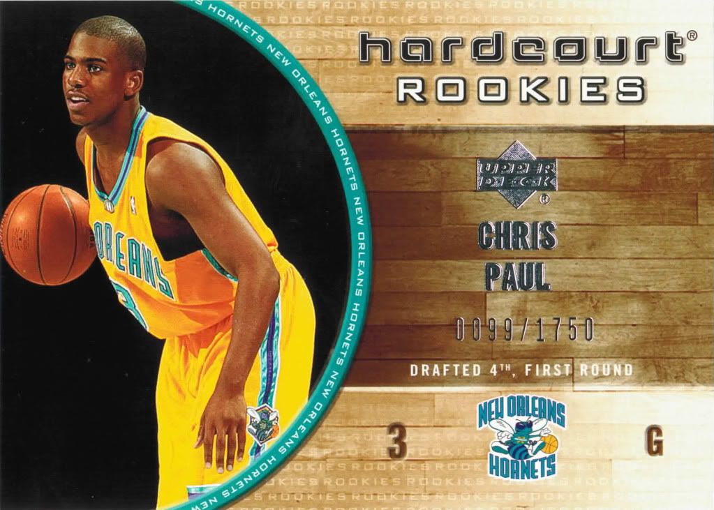 2005-06 Upper Deck Hardcourt Chris Paul #139 - #/1750