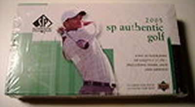 2005 Upper Deck SP Authentic Golf Hobby Box
