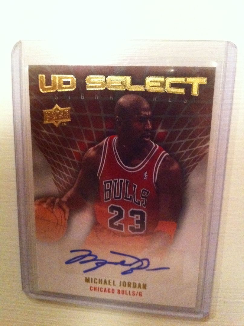2009-10 Upper Deck Michael Jordan Basketball Autograph