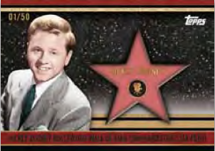 2011 Topps American Pie Hollywood Walk of Fame Patch Card