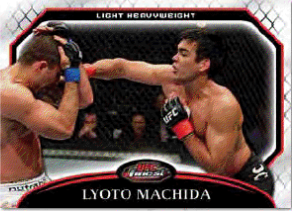 2011 Topps Finest UFC Lyoto Machida Base Card
