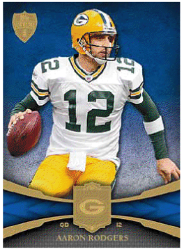 2011 Topps Supreme Aaron Rodgers Base Card