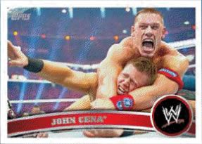 2011 Topps WWE John Cena Base Card