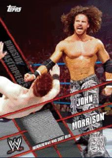 2011 Topps WWE Ringside Masterpiece John Morrison Relic Card