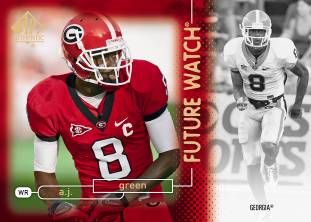 2011 Sp Authentic Football A.J. Green Future Watch