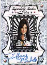 2012 Leaf Metal Poker Tiffany Michelle Ladies of Poker Autograph Card