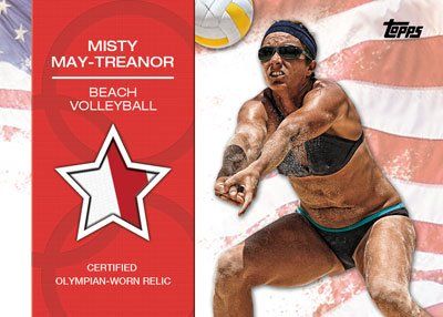 2012 Topps USA Olympics Misty May Treanor Game Used Card