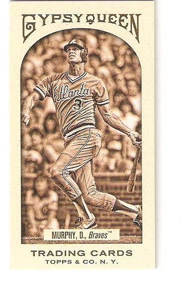 2011 Gypsy Queen Sepia Dale Murphy #/99