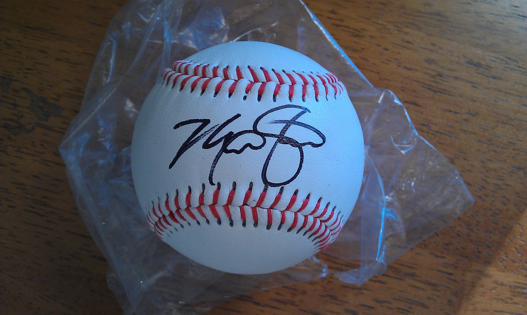 Max Stassi Autographed Baseball
