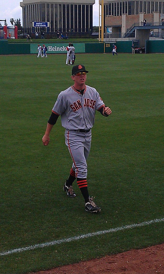 Gary Brown 2011 S.F. Giants Top Prospect 