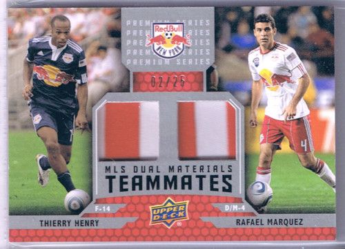2011 UD Soccer Thierry Henry Rafael Marquez