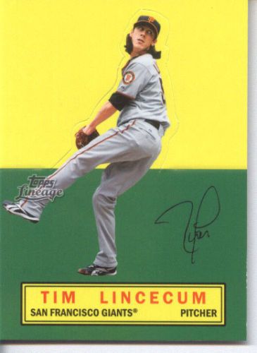 2011 Topps Lineage Tim Lincecum Stand Ups