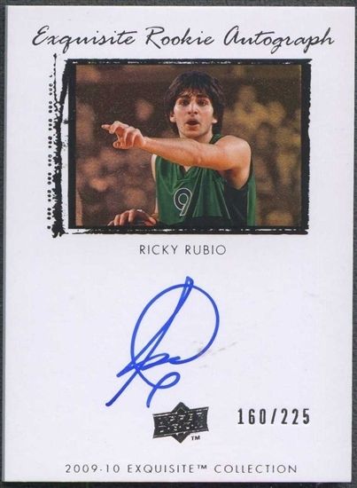 2009-10 Upper Deck Exquisite Ricky Rubio