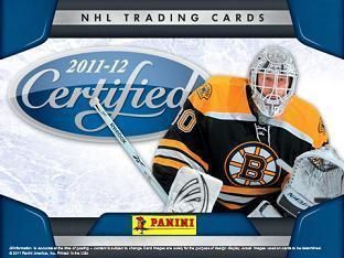 2011-12 Panini Certified Hockey Sell Sheet