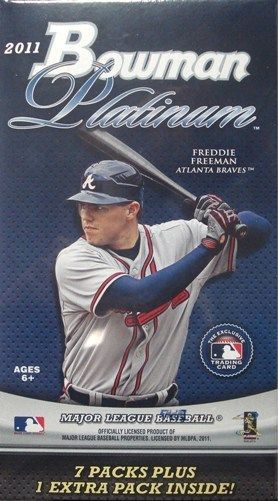 2011 Bowman Platinum Baseball Retail Blaster Box