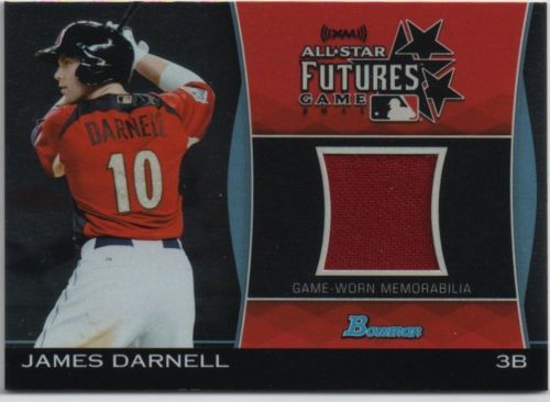 2011 Bowman Draft James Darnell Jersey Futures Game