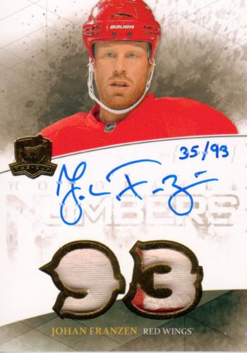 10-11 The Cup Honorable Numbers Johan Franzen