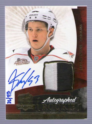 2010-11 UD The Cup Jeff Skinner Patch Autograph