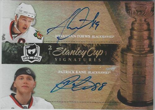 10-11 UD The Cup Dual Stanley Cup Signatures 