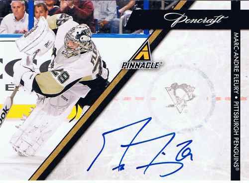 2010-11 Pinnacle Pencraft Marc Andre Fleury