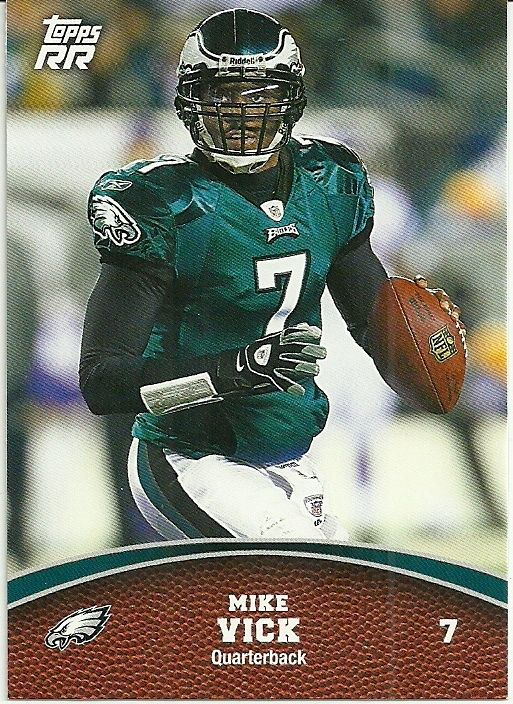 2011 Topps Rising Rookies Mike Vick Base Card