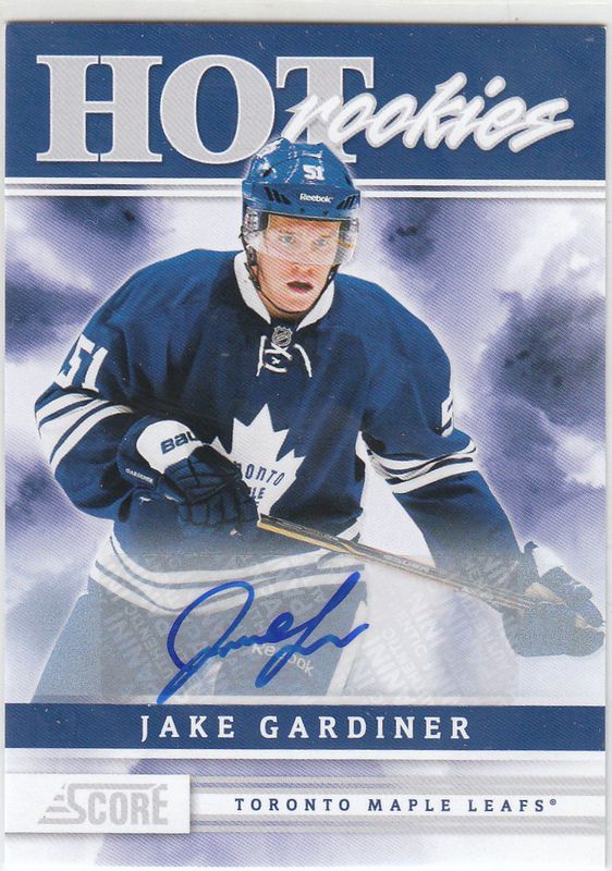 2011-12 Panini Score Hot Rookies Jake Gardiner