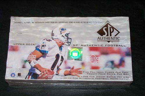 1998 Upper Deck SP Authentic Football Hobby Box