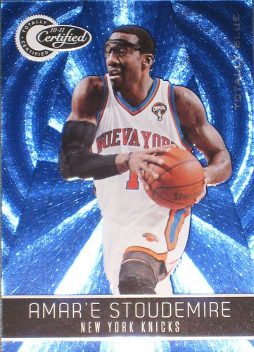 10-11 Panini Certified Amare Stoudemire Blue /299