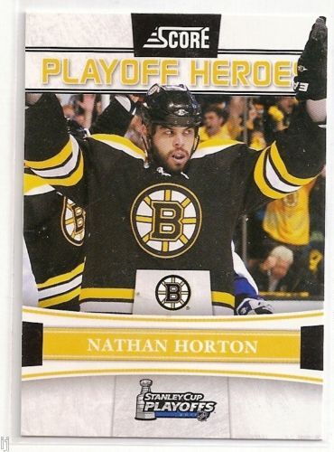 2011-12 Score Hockey Playoff Heroes Nathan Horton