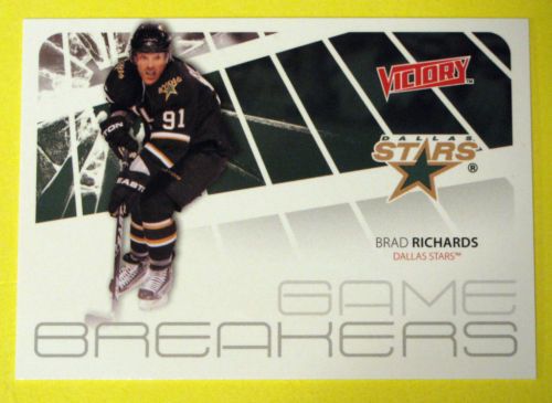 2011-12 Upper Deck Victory Hockey Brad Richards Game Breakers