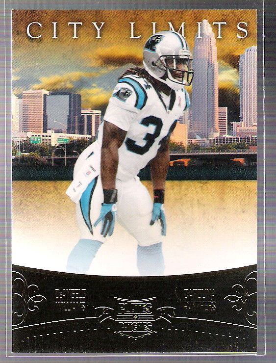 2011 Panini Plates Patches DeAngelo Williams City Limits
